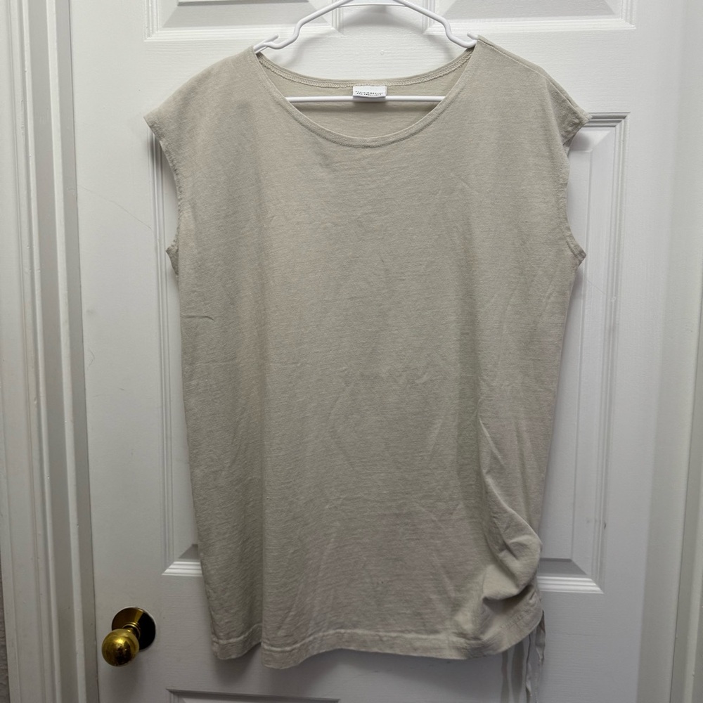 Pacificotton Casual Beige Women's Top